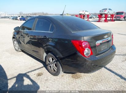 2014 CHEVROLET SONIC LT AUTO Black  Gasoline 1G1JC5SH2E4237755 photo #4