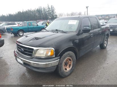 2001 FORD F-150 HARLEY-DAVIDSON EDITION/KING RANCH EDITION/LARIAT/XLT Black  Gasoline 1FTRW07L51KB48933 photo #3