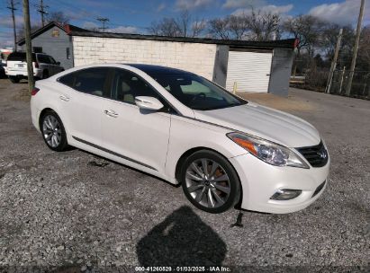 2013 HYUNDAI AZERA GLS/LIMITED White  Gasoline KMHFH4JG4DA326854 photo #1