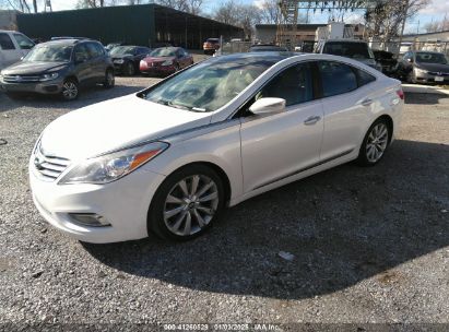 2013 HYUNDAI AZERA GLS/LIMITED White  Gasoline KMHFH4JG4DA326854 photo #3