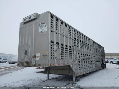 2007 MERRITT EQUIPMENT CO LIVESTOCK TRAILER 1MT2N53307H016585 photo #3