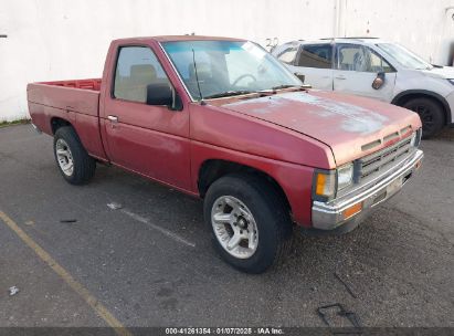 1993 NISSAN TRUCK SHORT WHEELBASE Red  Gasoline 1N6SD11Y6PC370494 photo #1