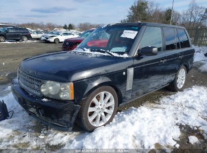 2007 LAND ROVER RANGE ROVER SUPERCHARGED Black  Gasoline SALMF13437A245991 photo #3