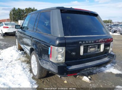 2007 LAND ROVER RANGE ROVER SUPERCHARGED Black  Gasoline SALMF13437A245991 photo #4