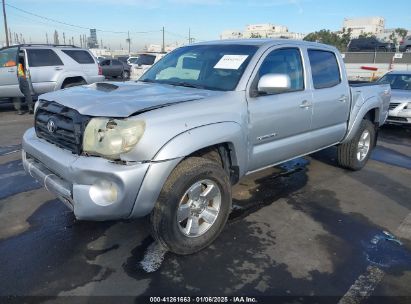 2006 TOYOTA TACOMA PRERUNNER V6 Silver  Gasoline 5TEJU62N96Z300634 photo #3