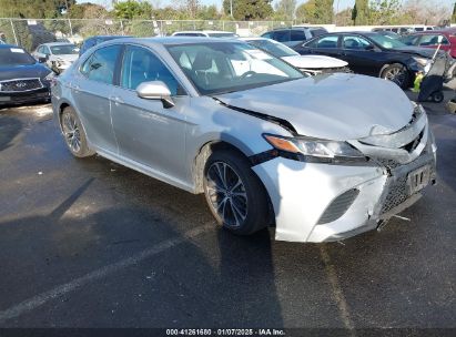 2020 TOYOTA CAMRY SE Silver  Gasoline 4T1G11AK5LU323373 photo #1