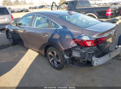 2019 HONDA INSIGHT LX Gray  Hybrid 19XZE4F13KE016865 photo #4