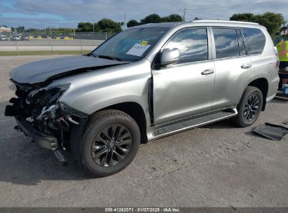 2023 LEXUS GX 460 PREMIUM Gray  Gasoline JTJAM7BX5P5345868 photo #3