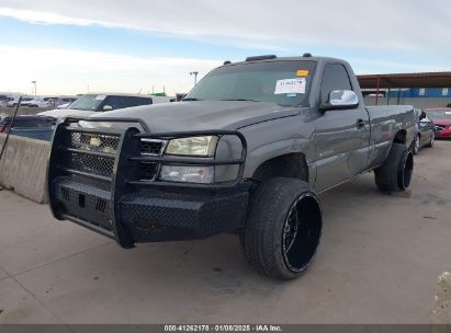 2006 CHEVROLET SILVERADO 2500HD WORK TRUCK Gray  Flexible Fuel 1GCHK24U86E251916 photo #3