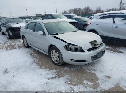 2016 CHEVROLET IMPALA LIMITED LT Silver  Gasoline 2G1WB5E38G1120513 photo #1