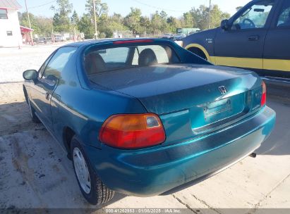 1995 HONDA CIVIC DEL SOL S Green  Gasoline JHMEG1244SS001925 photo #4