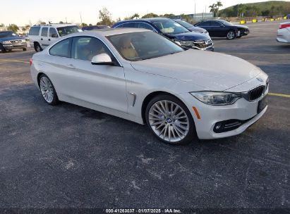 2014 BMW 435I White  Gasoline WBA3R1C51EK192795 photo #1