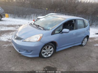 2009 HONDA FIT SPORT Purple  Gasoline JHMGE88499S026571 photo #3