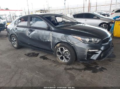 2019 KIA FORTE LXS Gray  Gasoline 3KPF24AD1KE119540 photo #1