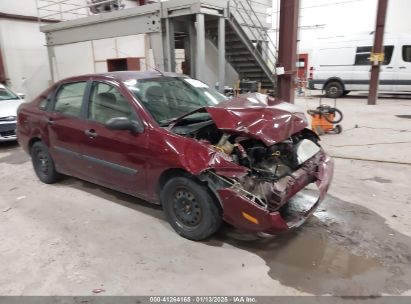 2007 FORD FOCUS S/SE/SES Red  Gasoline 1FAFP34N47W166631 photo #1