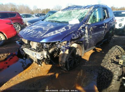 2018 NISSAN PATHFINDER S Blue  Gasoline 5N1DR2MNXJC677092 photo #3