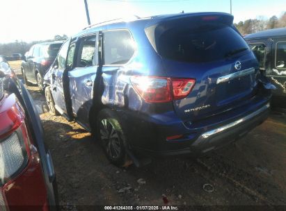 2018 NISSAN PATHFINDER S Blue  Gasoline 5N1DR2MNXJC677092 photo #4