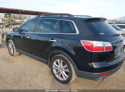 2012 MAZDA CX-9 GRAND TOURING Black  Gasoline JM3TB3DV1C0354054 photo #4