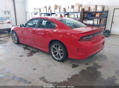 2023 DODGE CHARGER GT Red  Flexible Fuel 2C3CDXHGXPH587927 photo #4