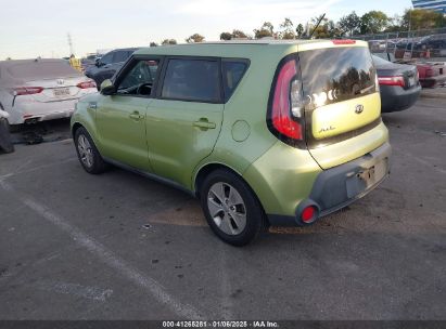 2016 KIA SOUL Green  Gasoline KNDJN2A27G7858696 photo #4