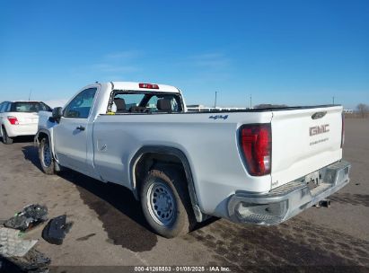 2024 GMC SIERRA 1500 4WD  LONG BOX PRO White  Gasoline 3GTNUAEK4RG130415 photo #4