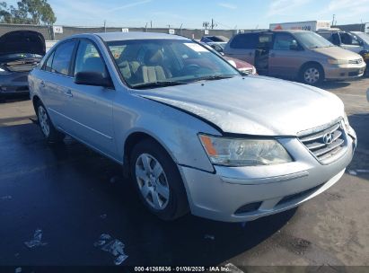 2010 HYUNDAI SONATA GLS Silver  Gasoline 5NPET4AC8AH617874 photo #1