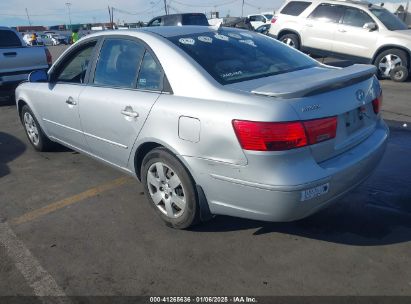 2010 HYUNDAI SONATA GLS Silver  Gasoline 5NPET4AC8AH617874 photo #4