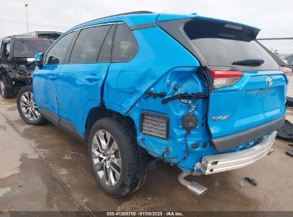 2020 TOYOTA RAV4 XLE PREMIUM Blue  Gasoline 2T3C1RFVXLW086449 photo #4