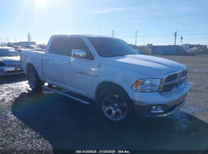 2012 RAM 1500 LARAMIE White  Gasoline 1C6RD7NT1CS321410 photo #1