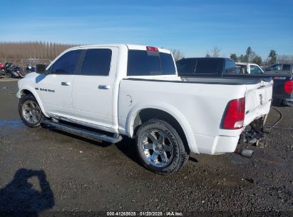 2012 RAM 1500 LARAMIE White  Gasoline 1C6RD7NT1CS321410 photo #4