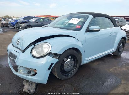 2013 VOLKSWAGEN BEETLE 2.5L Light Blue  Gasoline 3VW5P7AT8DM827232 photo #3