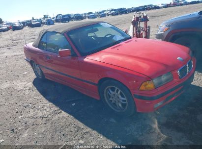 1997 BMW 328IC Red  Gasoline WBABK832XVEY86494 photo #1