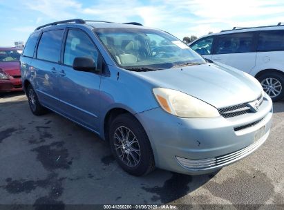 2005 TOYOTA SIENNA LE Blue  Gasoline 5TDZA23C85S273374 photo #1