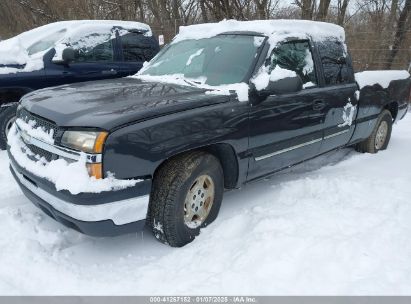 2004 CHEVROLET SILVERADO 1500 LS Black  Gasoline 2GCEC19T941110197 photo #3