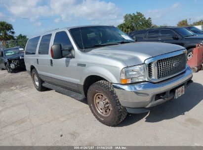 2004 FORD EXCURSION XLS/XLT Silver  Gasoline 1FMNU40L84EA30931 photo #1