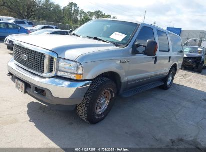 2004 FORD EXCURSION XLS/XLT Silver  Gasoline 1FMNU40L84EA30931 photo #3