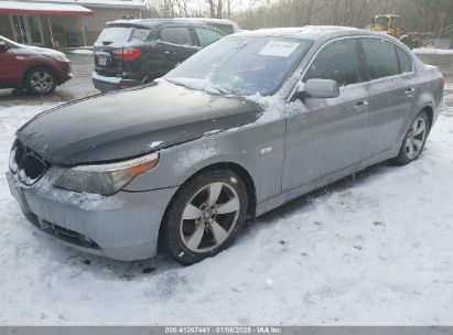 2006 BMW 530I Silver  Gasoline WBANE73546CM43196 photo #3