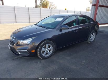 2016 CHEVROLET CRUZE LIMITED 1LT AUTO Gray  Gasoline 1G1PE5SBXG7105831 photo #3