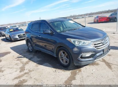 2017 HYUNDAI SANTA FE SPORT 2.4L Blue  Gasoline 5NMZU3LB2HH015928 photo #1