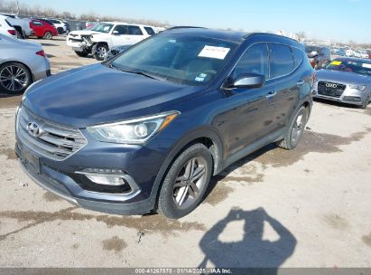 2017 HYUNDAI SANTA FE SPORT 2.4L Blue  Gasoline 5NMZU3LB2HH015928 photo #3