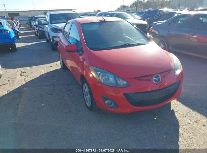 2011 MAZDA MAZDA2 TOURING Red  Gasoline JM1DE1HY2B0104429 photo #1