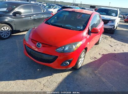 2011 MAZDA MAZDA2 TOURING Red  Gasoline JM1DE1HY2B0104429 photo #3