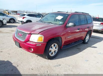 2004 GMC ENVOY SLE Red  Gasoline 1GKDS13S942185243 photo #3