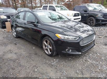 2014 FORD FUSION SE Black  Gasoline 1FA6P0H70E5353992 photo #1