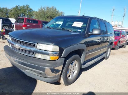 2005 CHEVROLET SUBURBAN 1500 LT Black  Flexible Fuel 1GNEC16Z05R153125 photo #3