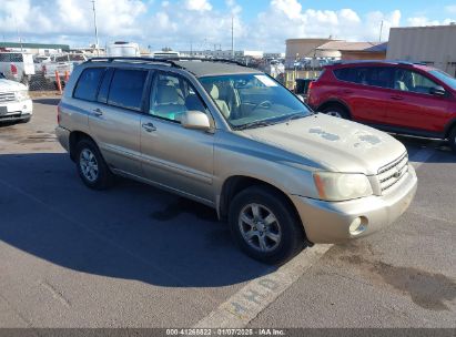 2007 TOYOTA HIGHLANDER Brown  Gasoline JTEGD21A770159397 photo #1