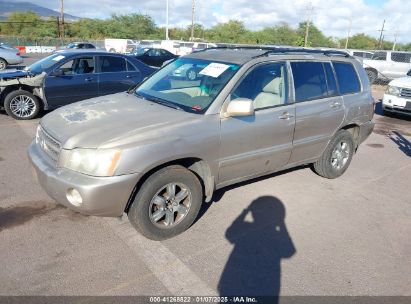 2007 TOYOTA HIGHLANDER Brown  Gasoline JTEGD21A770159397 photo #3