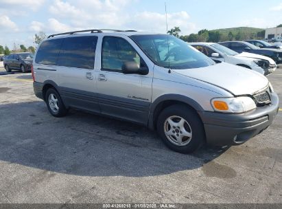 2002 PONTIAC MONTANA M16 W/1SA PKG. Silver  Gasoline 1GMDX03E12D254313 photo #1