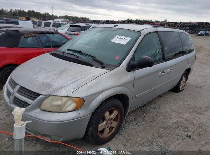 2007 DODGE GRAND CARAVAN SXT Silver  Gasoline 2D4GP44L67R131992 photo #3