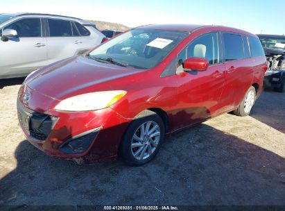 2012 MAZDA MAZDA5 SPORT Red  Gasoline JM1CW2BL2C0111121 photo #3